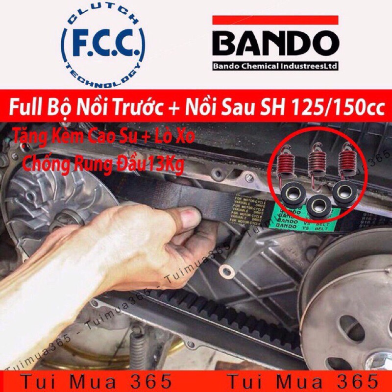 Full bộ nồi Sh Việt 125/150