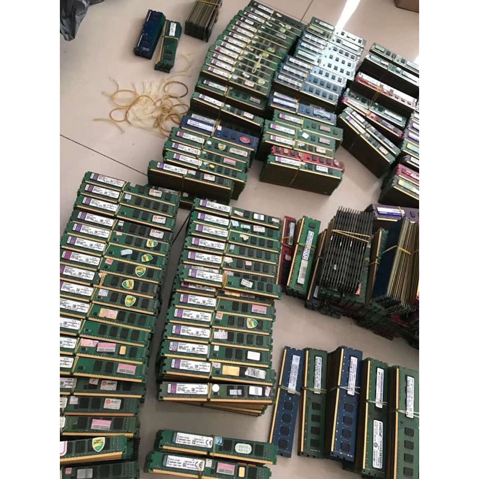 Bộ nhớ máy tính Ram dr3 4gb bus 1333,1600 nhiều hãng không tản