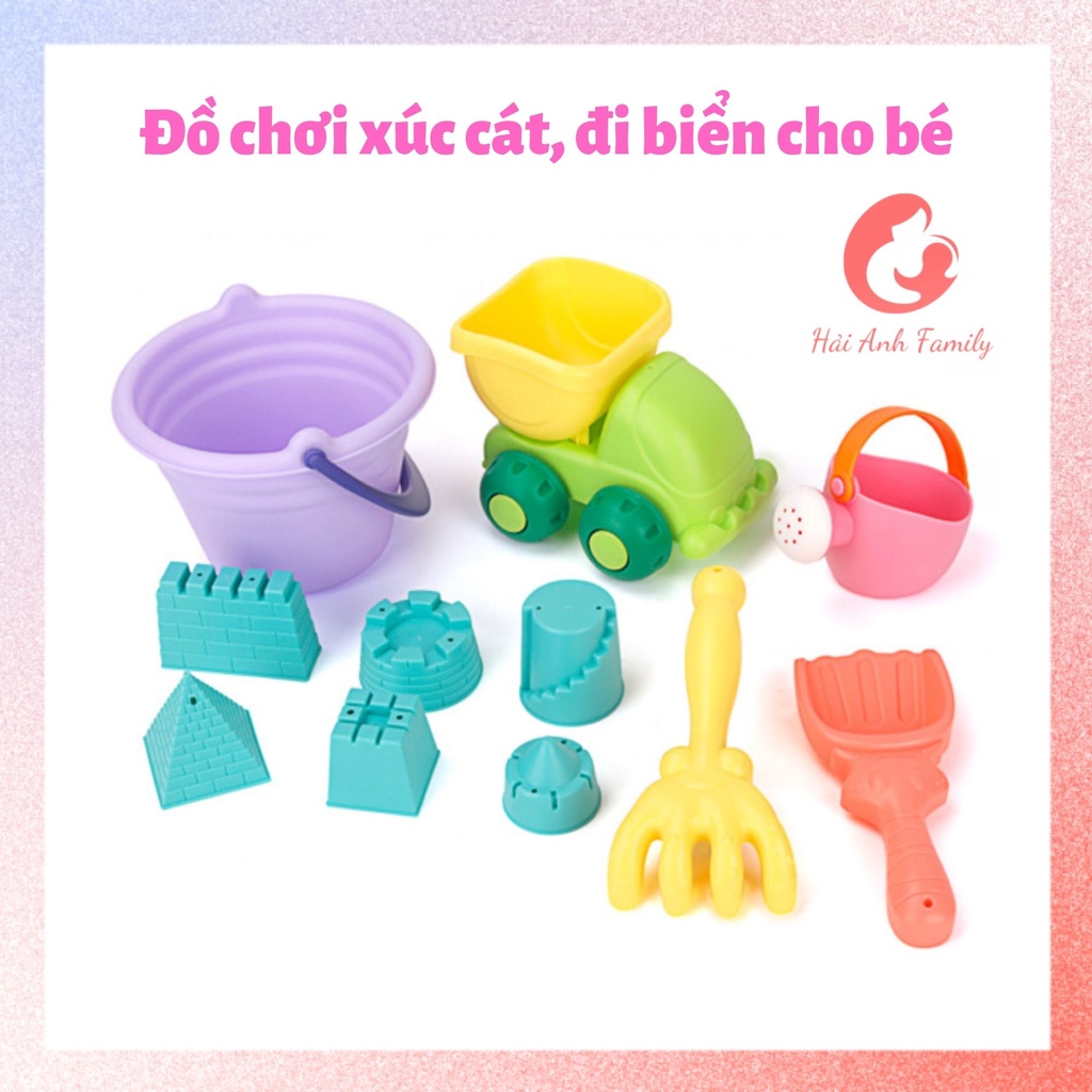 Đồ chơi đi biển, nhà tắm cho bé, chất liệu nhưa ABS cao cấp, an toàn cho bé - Hải Anh Family