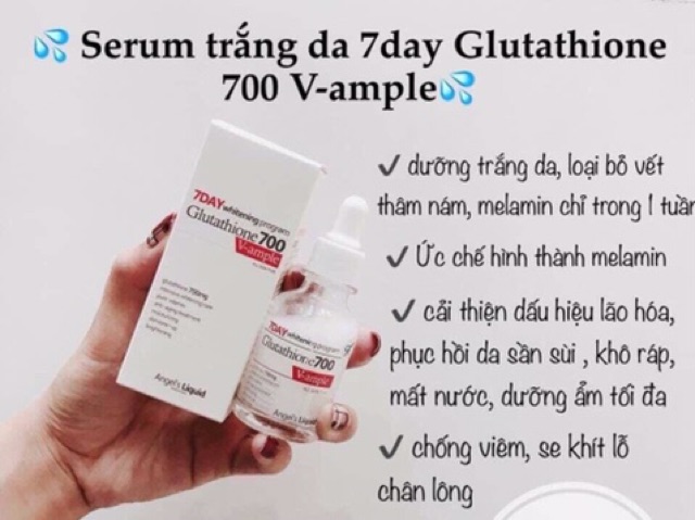 BỘ TRẮNG DA 7DAY WHITENING PROGRAM