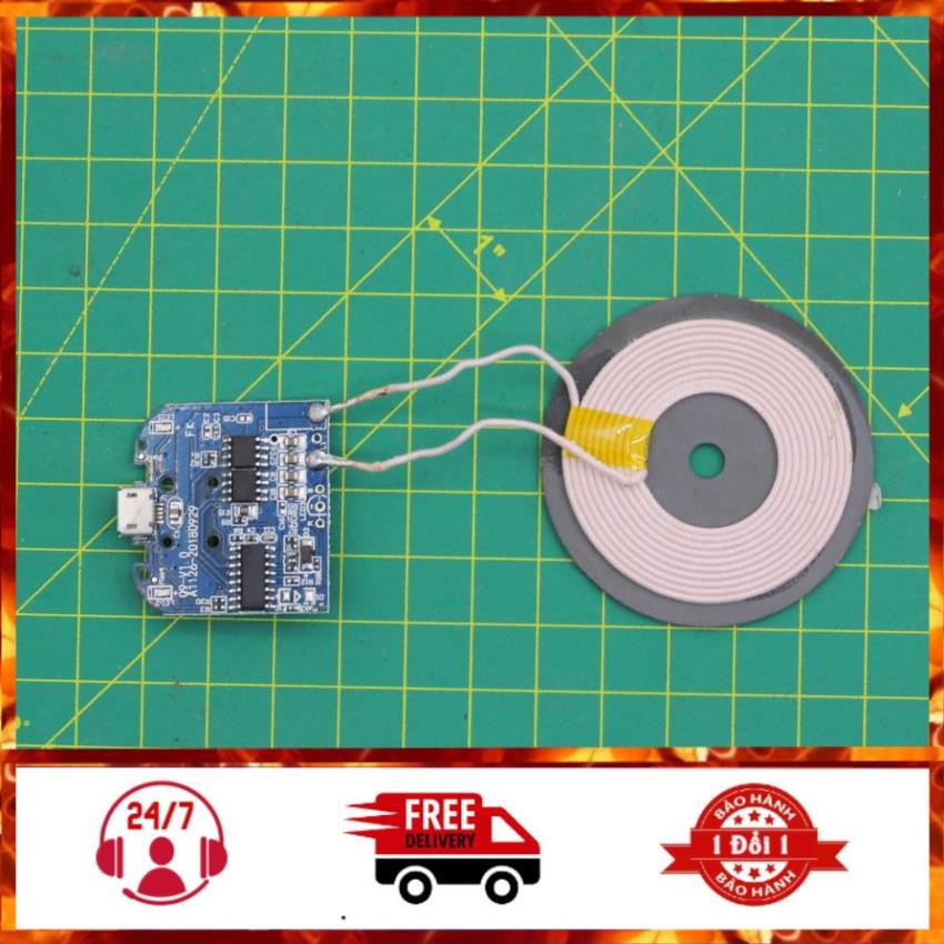 [NEW] Module DIY Sạc Không Dây Qi IOS/Android - Bộ phát V1