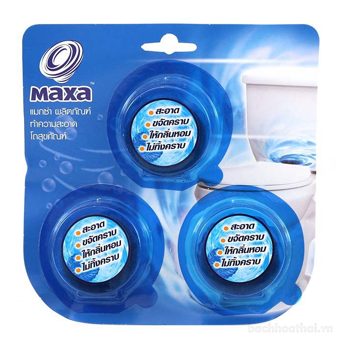 Thả bồn cầu tẩy rửa tiện lợi Maxa Toilet Bowl Cleaner Thái Lan