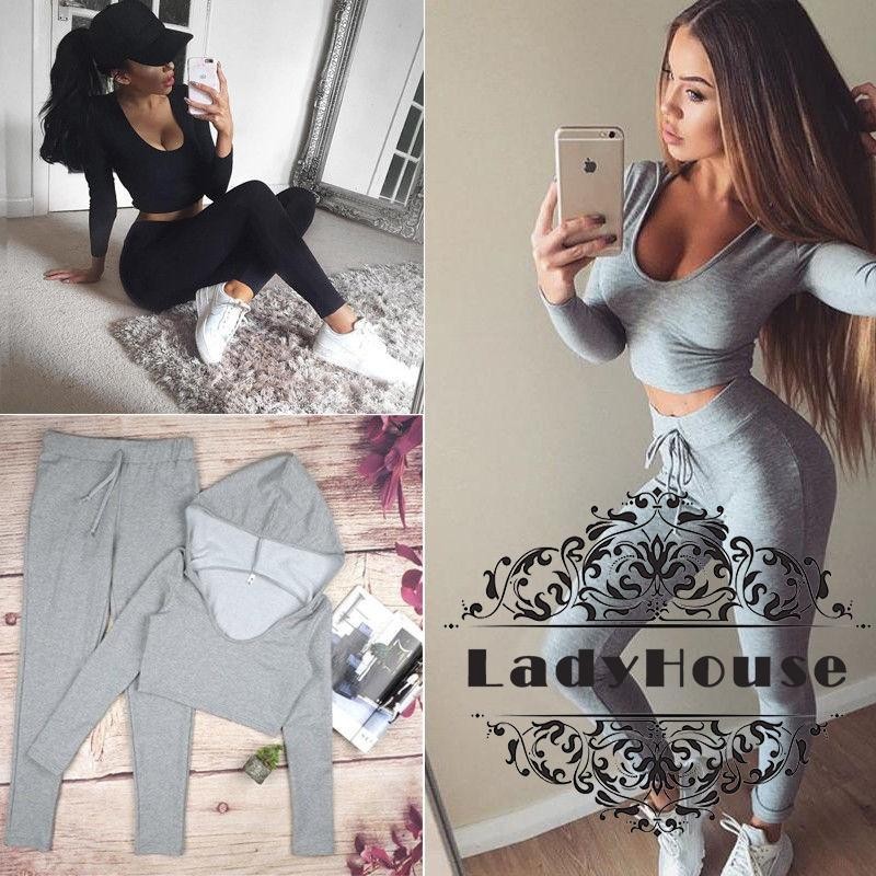 Set đồ tập thể thao quyến rũ cho nữ