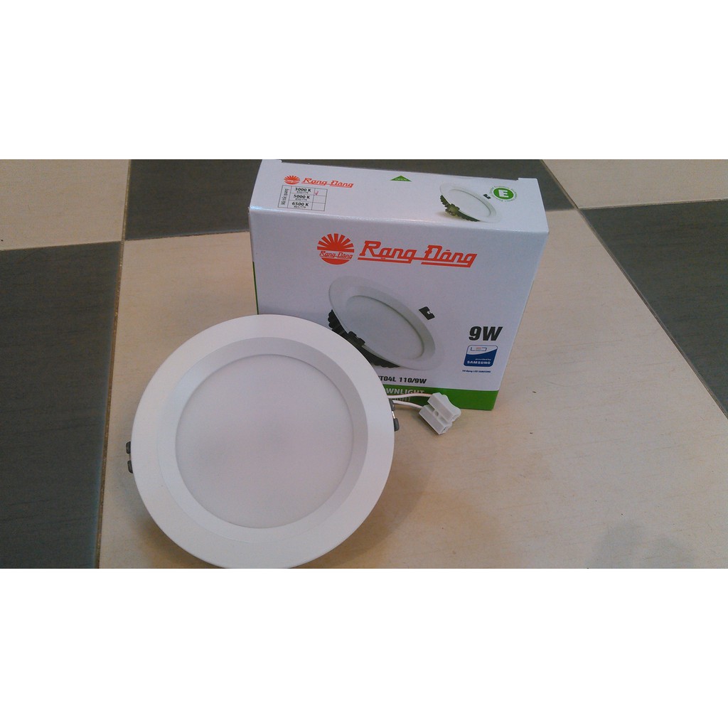 Đèn LED âm trần Downlight Rạng Đông 9W 110/9W DAT04L D AT04