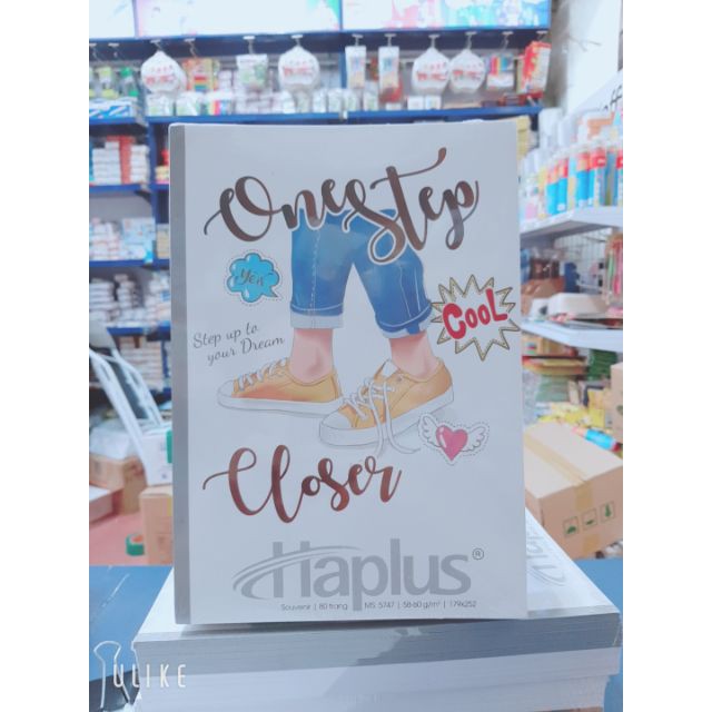 Vở kẻ ngang Haplus - Souvenir 80 trang