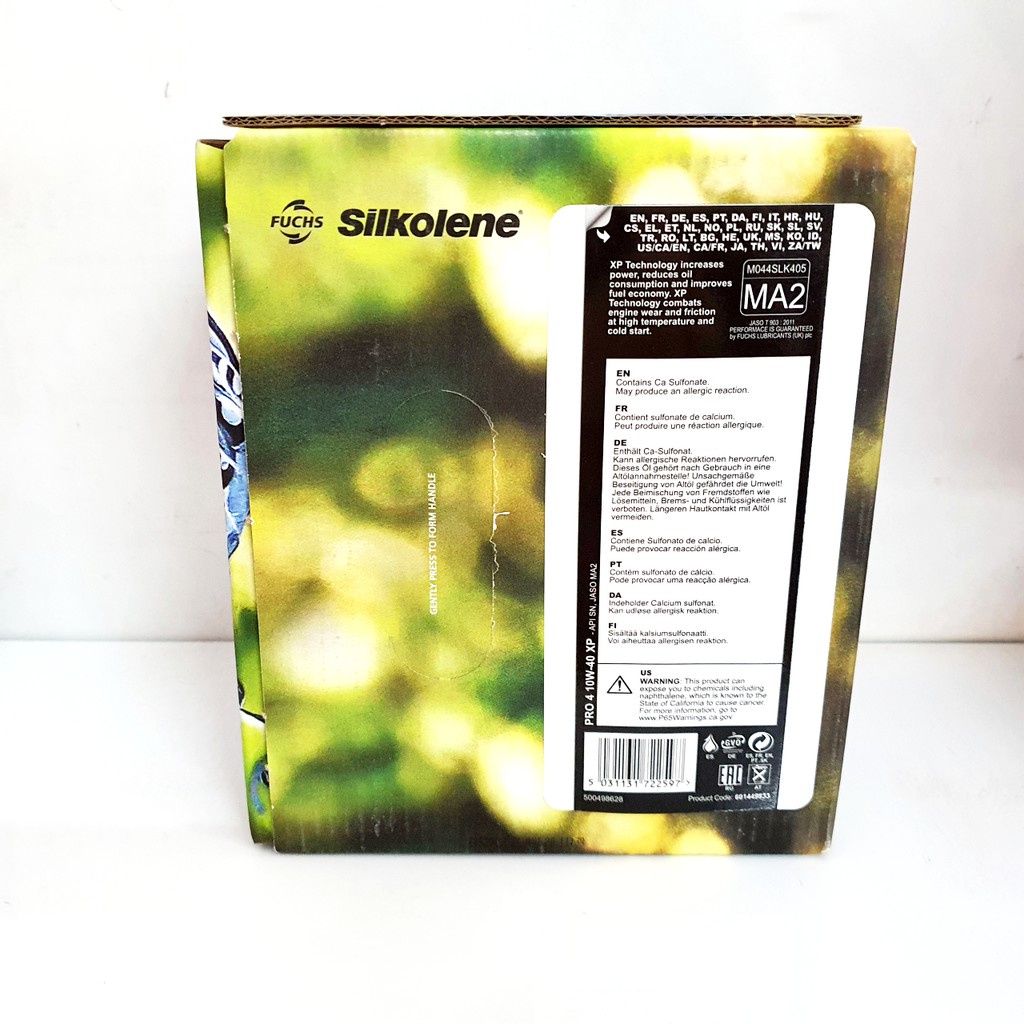 NHỚT SIÊU CAO CẤP FUCHS SILKOLENE PRO 4 10W40 4L