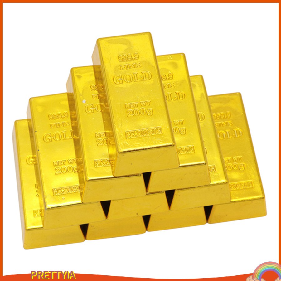 Đồ Chơi Mô Phỏng Quầy Bar Vàng Giả Bằng Nhựa Trang Trí Bàn