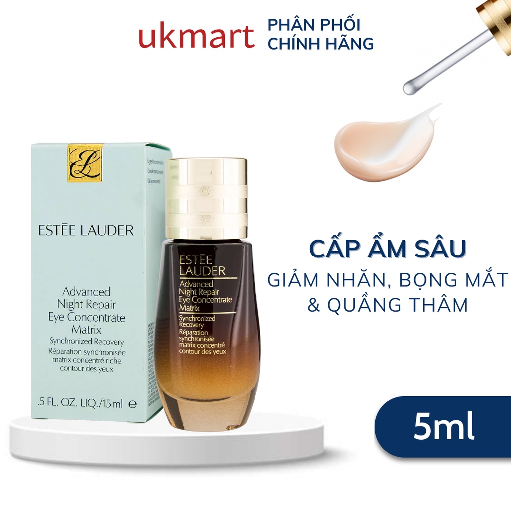Kem Mắt Estee Lauder Advanced Night Repair Eye Supercharged Complex 3ml Serum Eye Concentrate Matrix 5ml