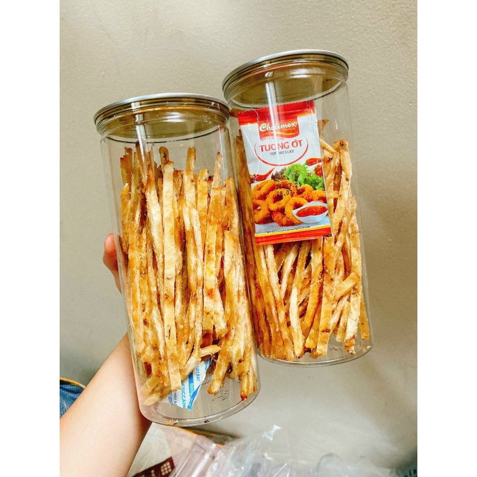 Khô cá thiều que 300gr Hũ Pet lớn