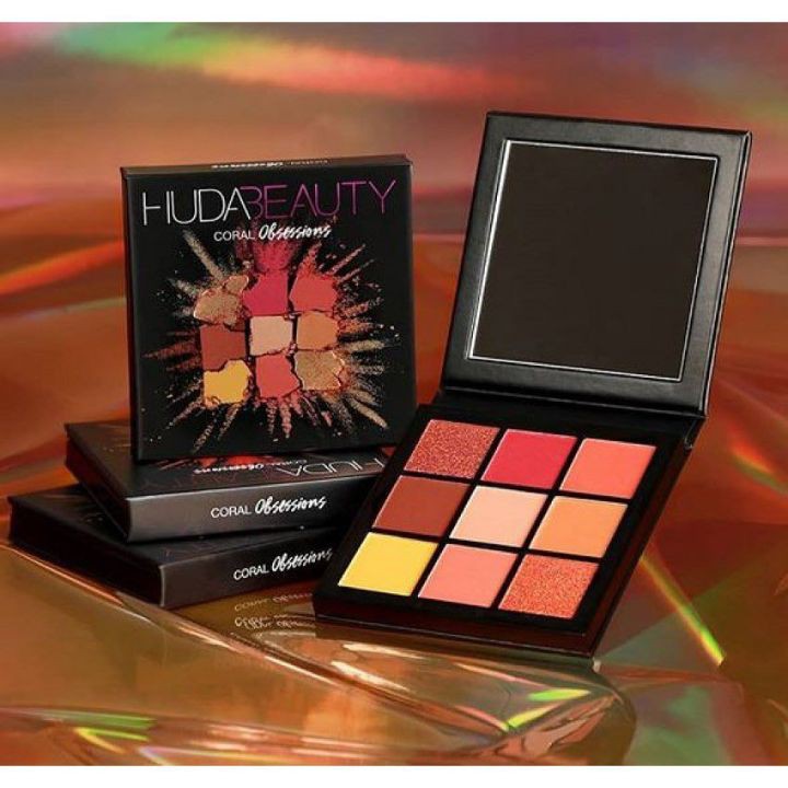 Bảng màu mắt Huda Beauty Obsessions 9 ô