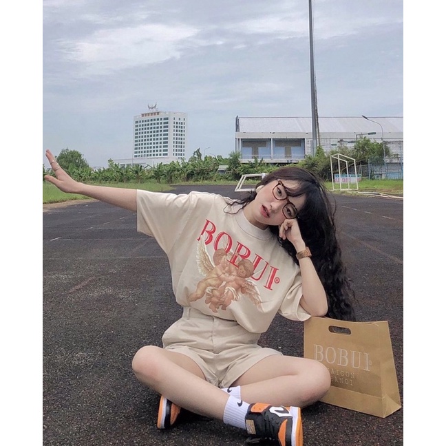 Áo thun áo tee unisex BOBUI hàng REAL