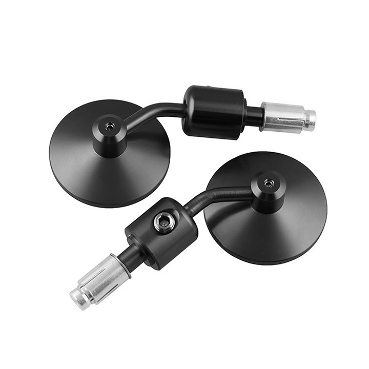 Gương Tròn Gù [ CNC ] Gắn Lỗ Ghi Đông Xe Máy [ 1 chiếc ]
