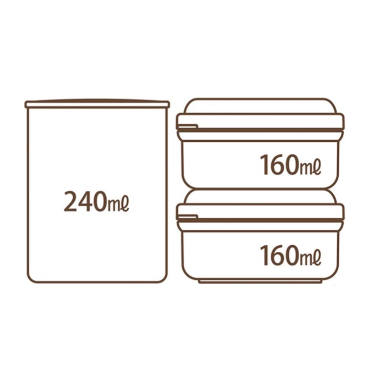 Hộp Đựng Cơm Trưa Giữ Nhiệt Bằng Thép Không Gỉ Mới 2022 560ml (KCLJC6AG)