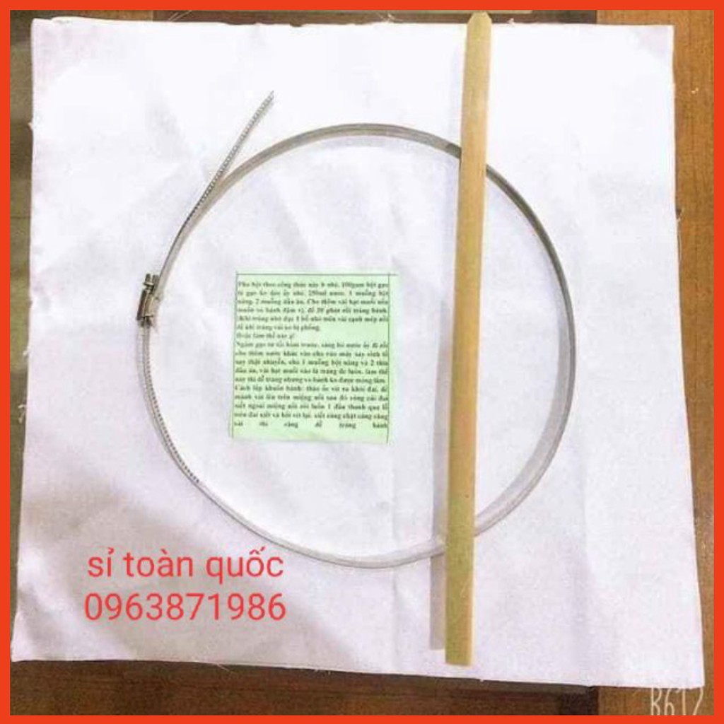 Khuôn bánh cuốn gồm vải. Thanh cán. Khuôn [giá rẻ]