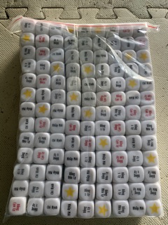 Combo 50 viên xí ngầu (sỉ 5k/1v)