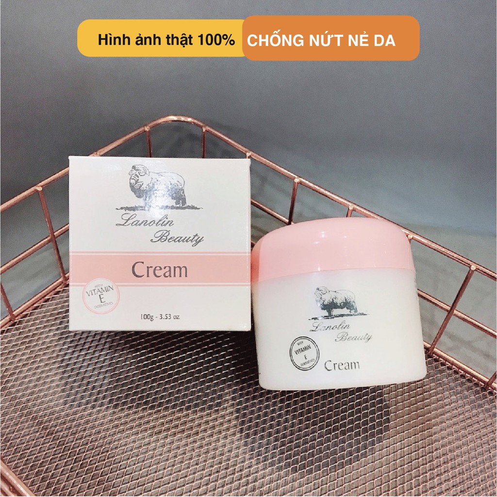 Kem cừu Úc LANOLIN BEAUTY nuôi dưỡng da mềm mịn, chống nứt nẻ da