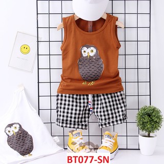 Bộ chim cú mèo quần kẻ