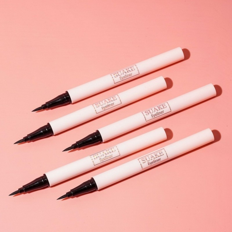 1 Bút Kẻ Mắt Dạng Lỏng Nhanh Khô Chống Mồ Hôi Thiết Kế Dễ Thương