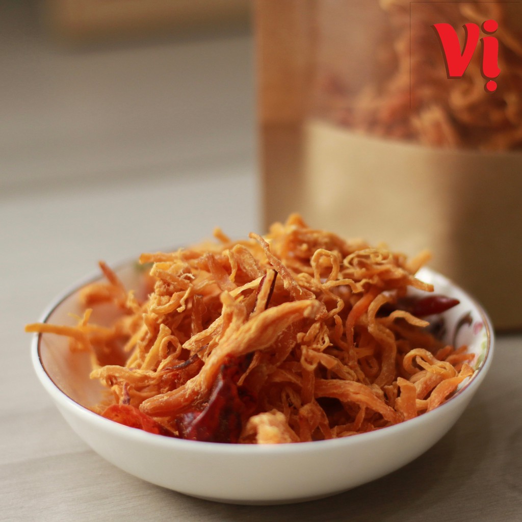 Khô gà lá chanh, cay chất lượng cao Vị ngon khó cưỡng túi giấy 50g | BigBuy360 - bigbuy360.vn