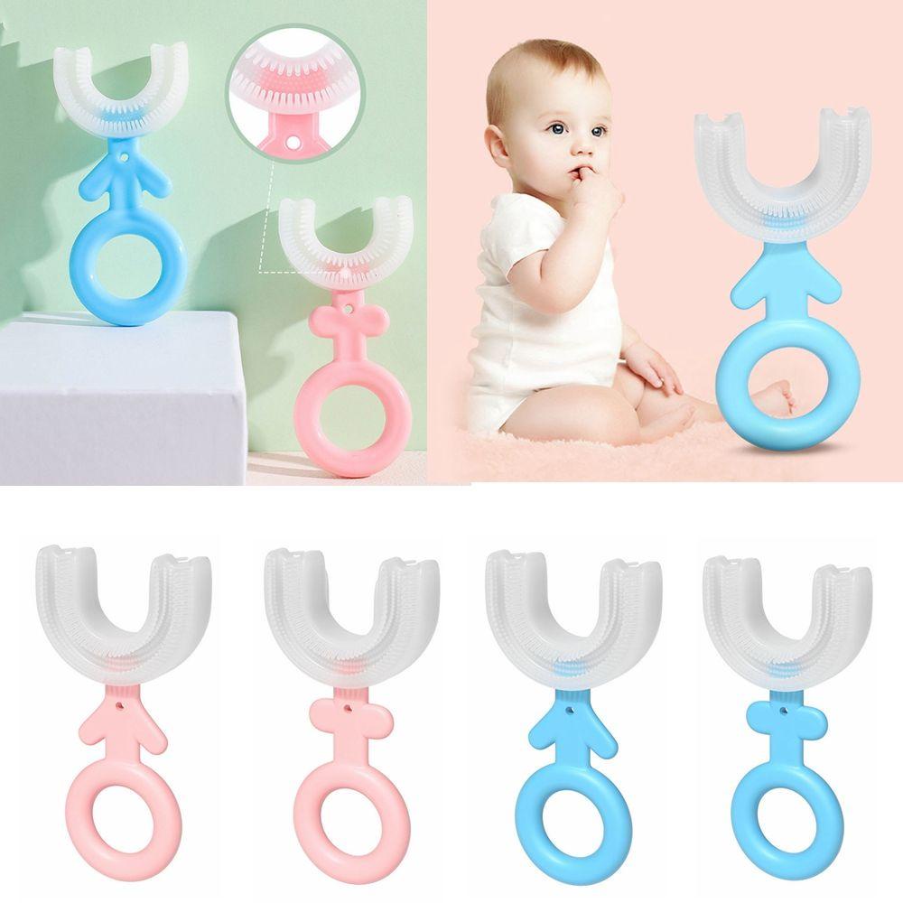 NIUYOU Bàn Chải Đánh Răng Bằng Silicone Cho Bé