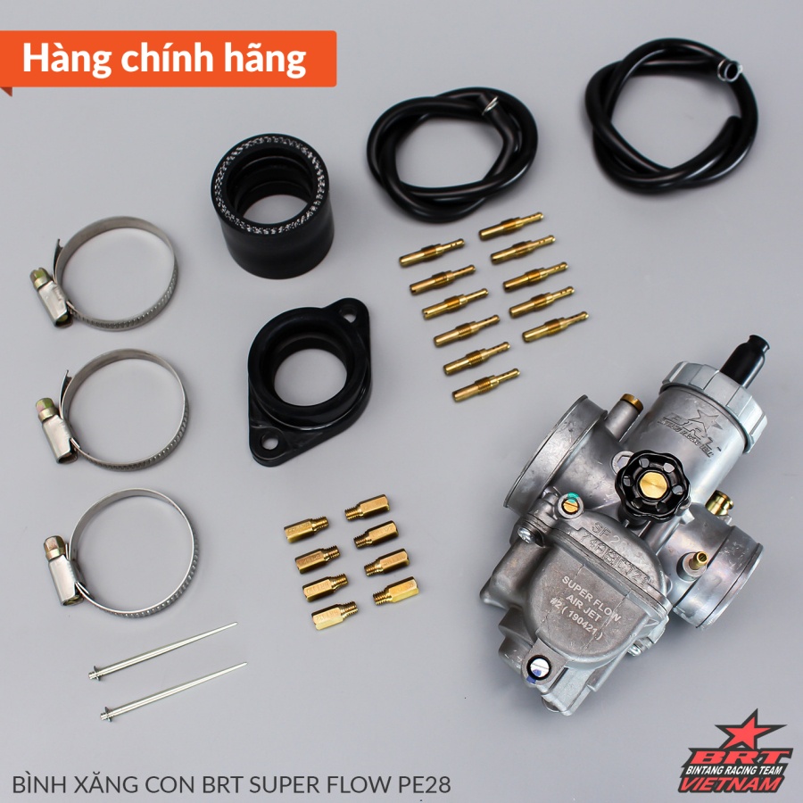 Bình xăng con BRT ga tròn PE28/ PE30 - Hàng chính hãng