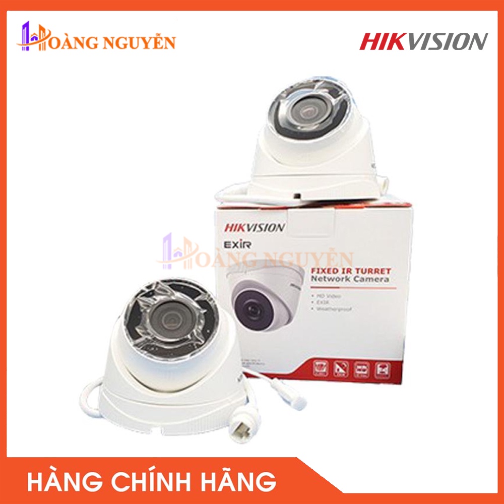 [NHÀ PHÂN PHỐI] Camera IP Hikvision DS-D3200VN 2MP - Hồng Ngoại Tầm Xa 35m, Tiêu Chuẩn Chống Bụi Nước IP67