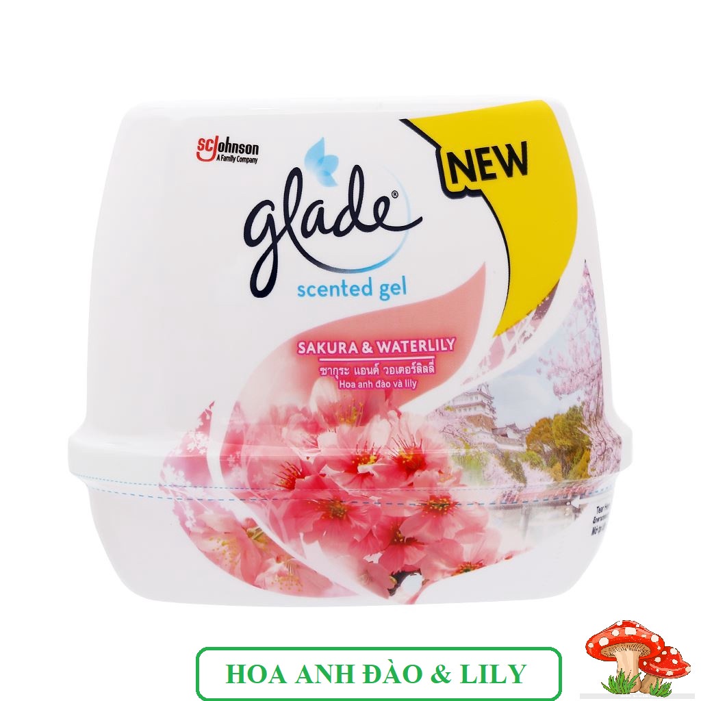 Sáp thơm phòng Glade đủ mùi hộp 180g