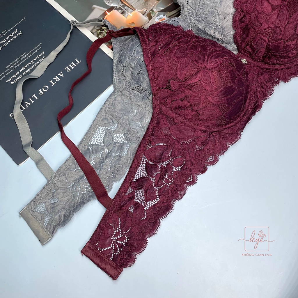 Áo lót ren mềm quả to có gọng , áo ngực nữ bigsize đệm mỏng 2182