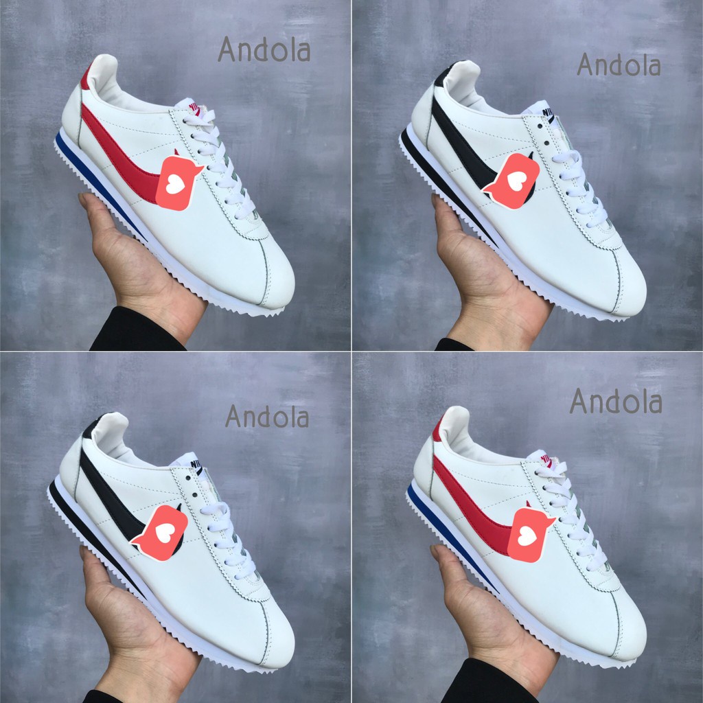 [𝗕𝗮́𝗻 𝗹𝗼̂̃ 𝘃𝗼̂́𝗻] Giày thể thao,Giày sneaker,Giày Cortez vạch đen,vạch đỏ mới nhất,hót nhất [bản trung]