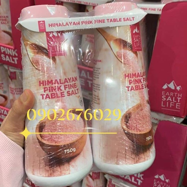 MUỐI HỒNG HYMALAYA 750g CỦA ÚC