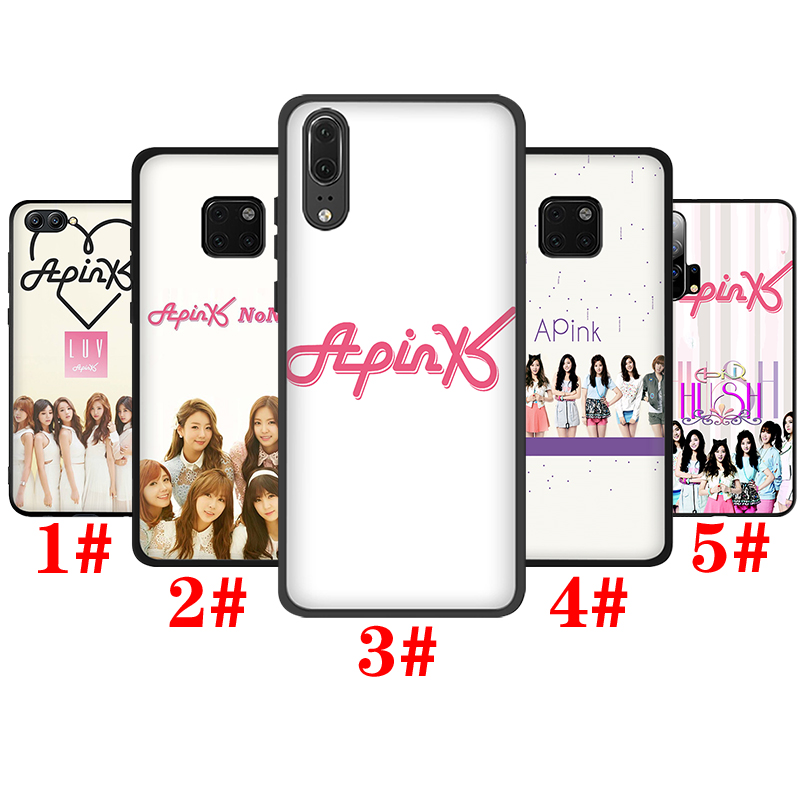 Ốp điện thoại TPU silicone mềm in hình nhóm nhạc Kpop Apink T140 cho Huawei Nova 2i 2 Lite 3 3i 4 4e 5i 5t 7 SE