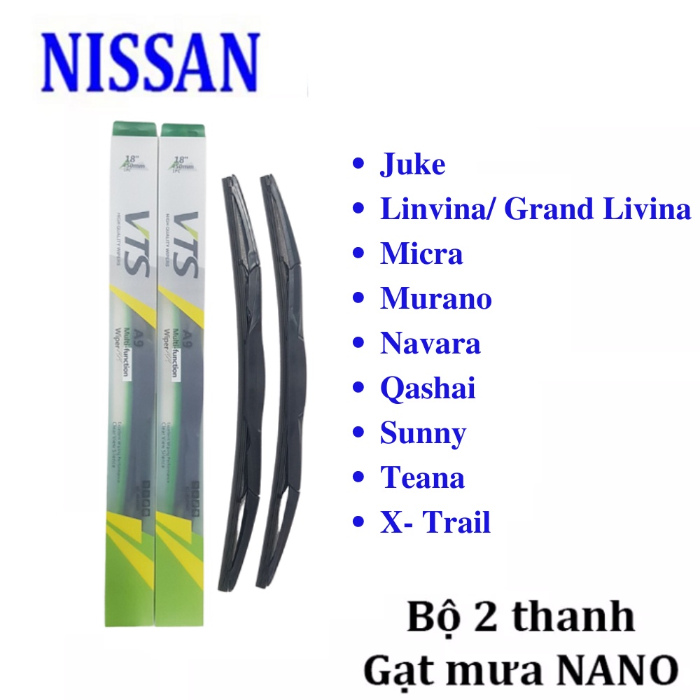 Cần  gạt mưa NISSAN LIVINA, GRAND LINVINA, NAVARA- VÀ CÁC XE KHÁC HÃNG NISSAN -  phukienotovagiadung