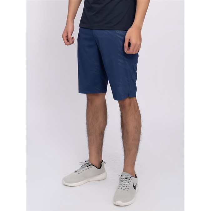 Quần short nam Aristino from ôm xanh tím than ASO042S8