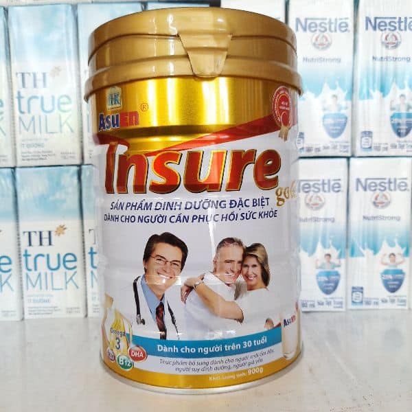 Sữa Dành Cho Người Già Phục Hồi Sức Khỏe - Asuen Insure Gold 900g