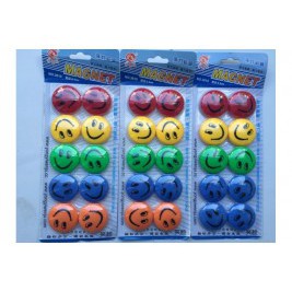Nam châm mặt cười ngộ nghỉnh vỉ 10 viên