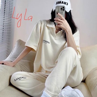 Áo polo ESSENTIAL form rộng nam nữ đều mặc chất poly cá sấu dày dặn 2 màu cơ bản