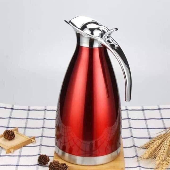 Phích giữ nhiệt 2L 👉vỏ inox
