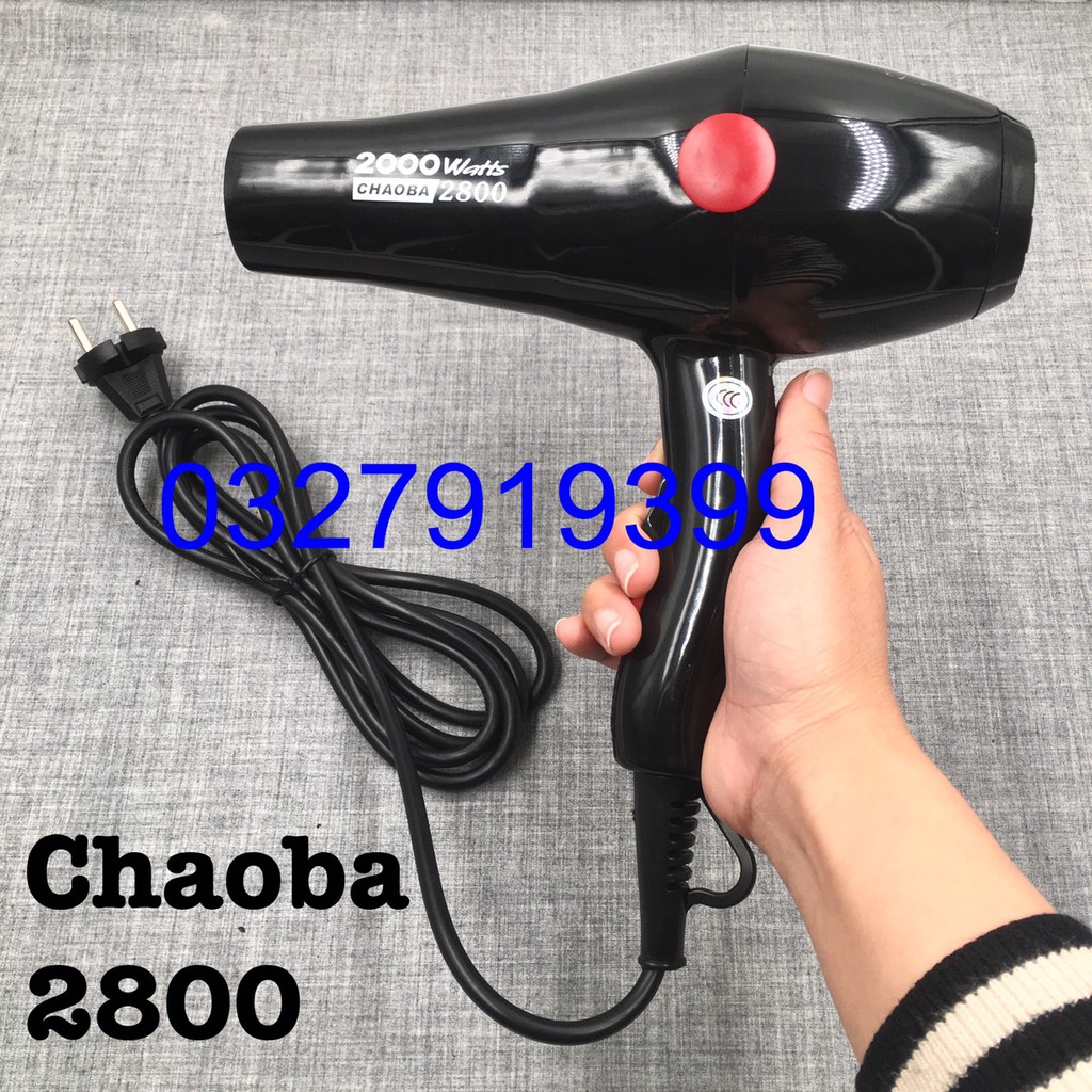 ✅Freeship✅ Máy sấy tóc cao cấp CHAOBA 2800 - Công suất lớn 2000W