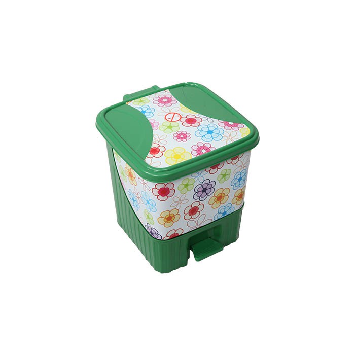 [Xinh xắn] THÙNG RÁC CÓ BẬT ĐỨC VUÔNG BÉ 2758 (HSL)