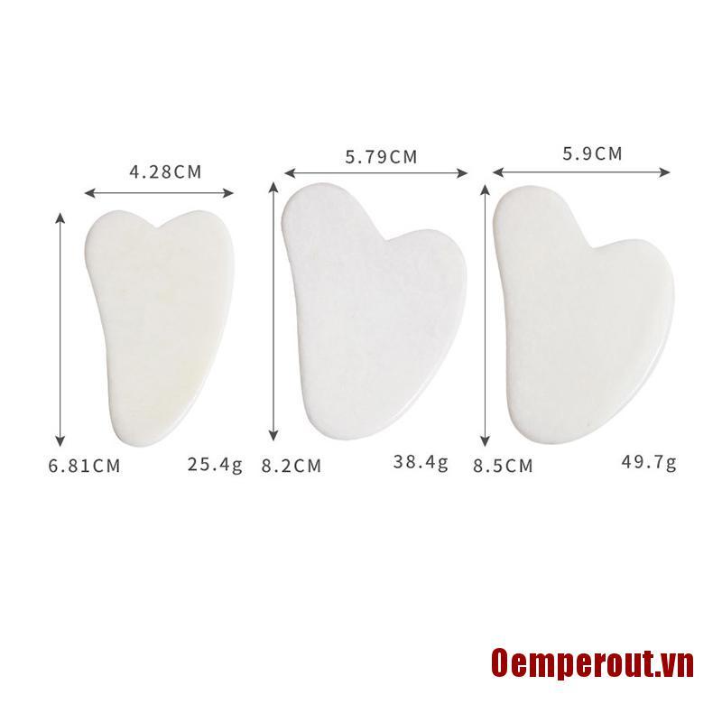 Oemperout❤Natural Jade Stone Face Lift Body Skin Relaxation Slimming Beauty Neck Thin Tool
