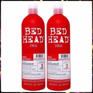 Dầu gội đầu tigi đỏ cao cấp, Dầu xả cặp - Hàng cao cấp thơm, mềm, mượt, dùng là mê