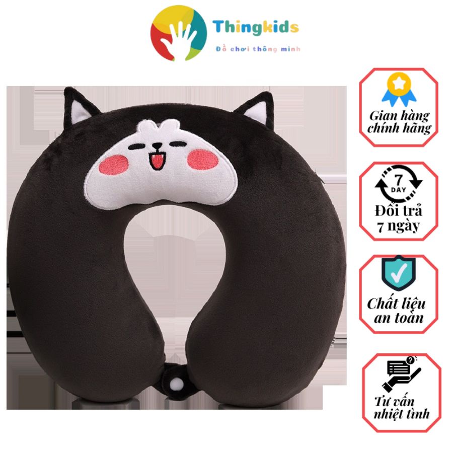 Đệm đỡ cổ, Gối chữ U kê cổ chống đau mỏi vai gáy - Thingkids