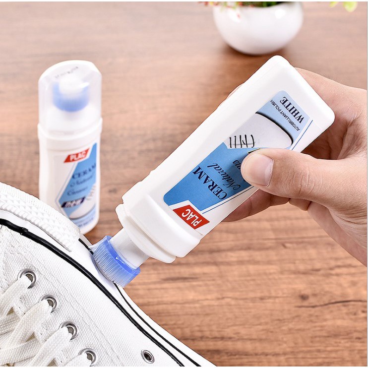 Chai nước lau giày dép túi xách Plac siêu sạch