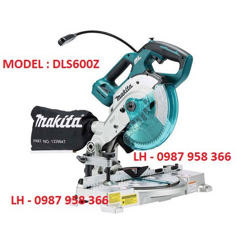 Máy cưa đa góc để bàn dùng pin Makita DLS600Z