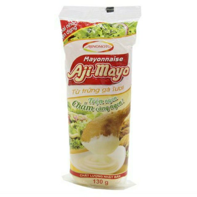 Sốt Mayonnaise Chua béo Aji-Mayo chai 130g