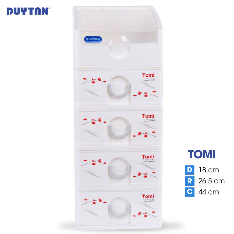 Tủ nhựa Duy Tân Tomi - 5 ngăn - Nhiều màu