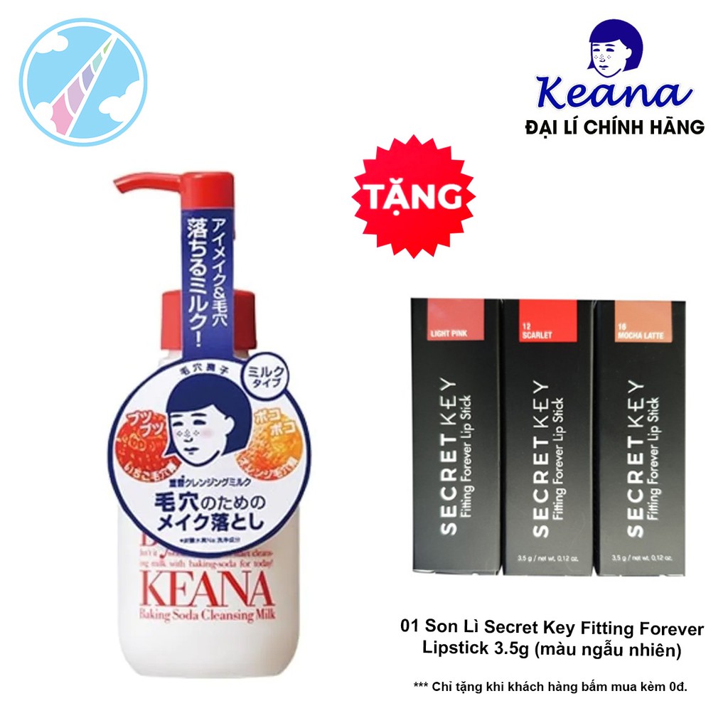 Sữa Rửa Mặt Keana Baking Soda Cleansing Milk 150ml