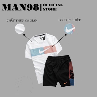 Bộ thể thao nam, đồ bộ nam logo niek in nhiệt cao cấp bohe2 .