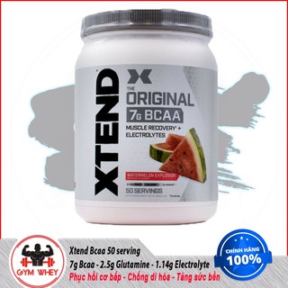 Chống Dị Hóa Cơ Và Tăng Cơ Scivation Xtend BCAAs 50 Sers [phiên bản Xtend bcaa mới nhất]