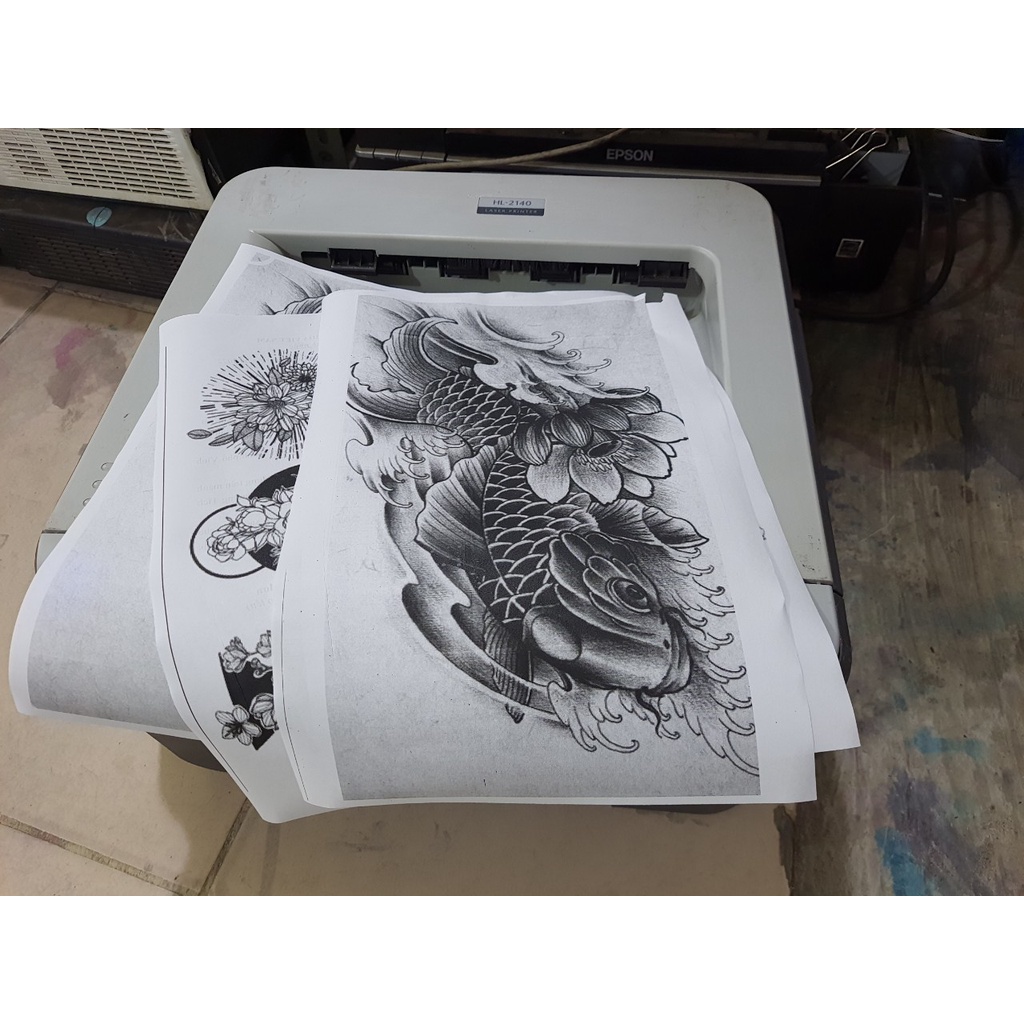 Máy in hình xăm đã qua sử dụng còn 90%